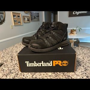 Timberland Pro Powerdrive with Max Trax, composite safety toe, Mens Size 8